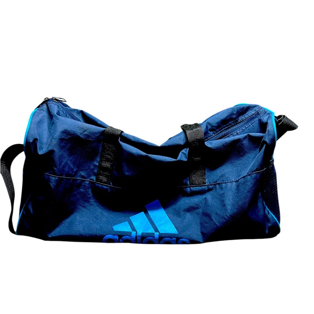 ADIDAS navy blue DUFFLE SPORTS Gym bag
